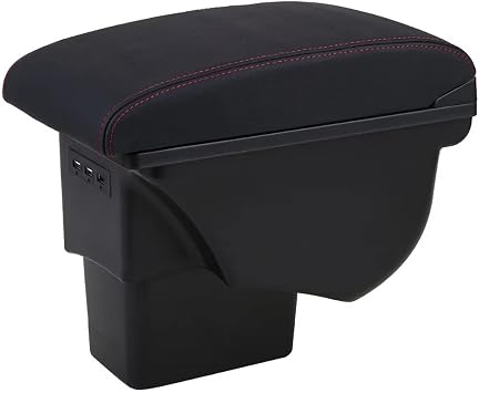 AULPHIKE for Kia Soul 2006-2014 Armrest Box Car Interior Center Consoles Storage Box Arm Rest Support Organizer