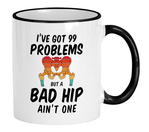 Casitika Hip Surgery Gifts. 11 Oz Mug For Hip Replacement