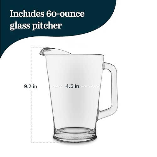 Libbey Glass Pitcher, 60-ounce by Libbey - Image 3