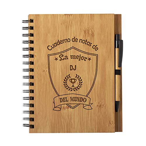 Planetacase - Cuaderno de Notas la Mejor dj del Mundo