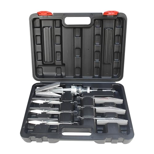 Utmall 3-036 Engine Cylinder Hone Deglazer 2 Inches To 6-1/2 Inches Adjustable 4 Inches Long Blade With100 220 400 Grit Stones Piston Cylinder Hone thumb #1