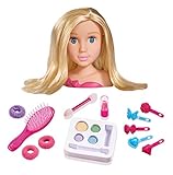 Stylingkopf Mit Schmink- und Haarstyling Zubehör