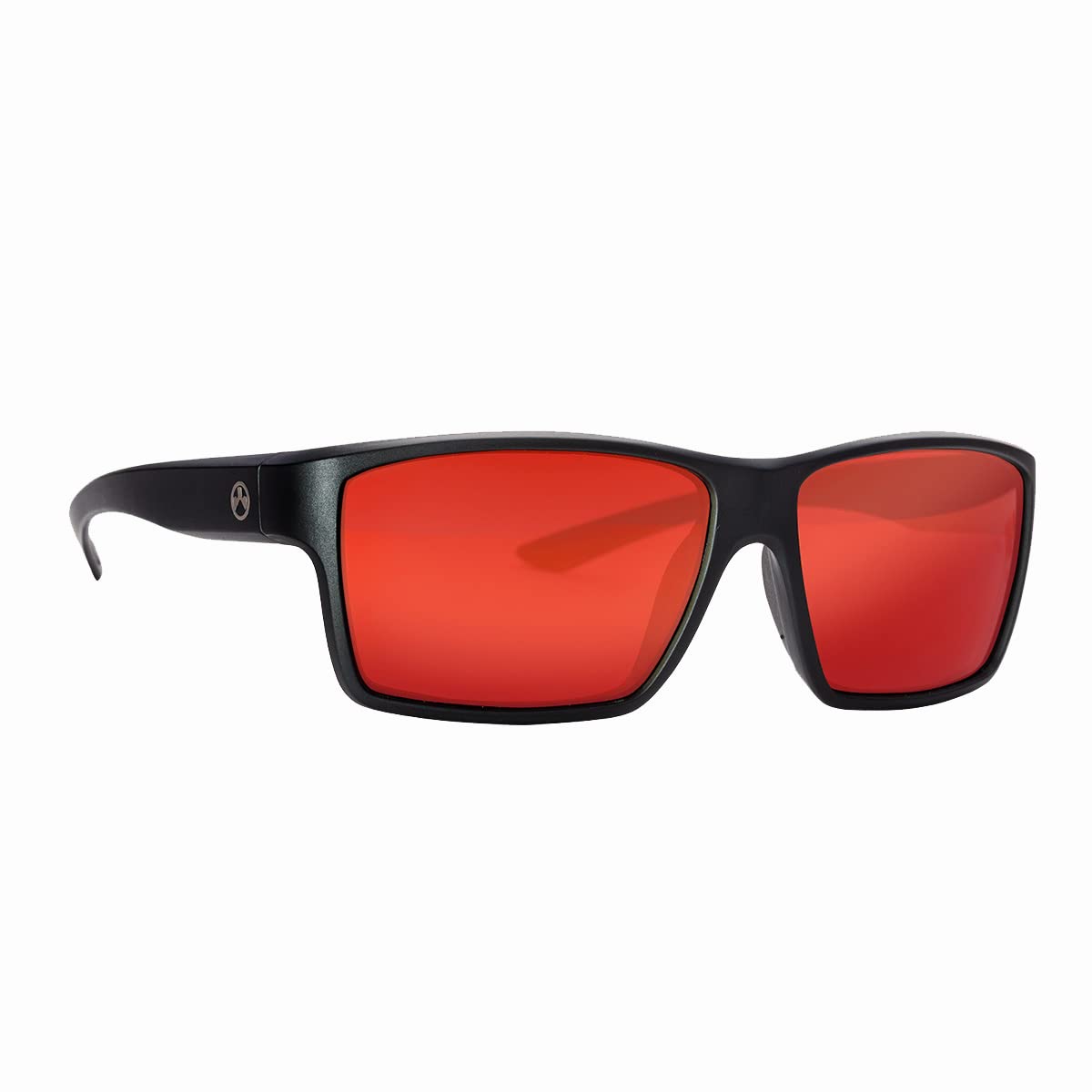 MagpulExplorer Polarized Rectangular Sunglasses, Matte Black Frame, One Size