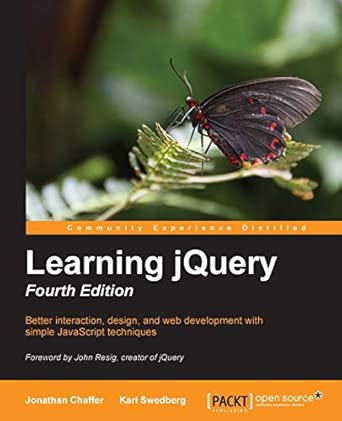 Learning jQuery Fourth Edition Learning jQuery Fourth Edition book cover