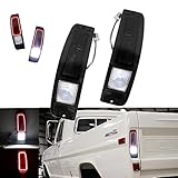 Tonsya For 1967-1972 Ford Styleside F100/250/350 TRUCK,1967-1974 Ford Econoline E100/200/300,1967-1977 Ford Bronco Rear Tail lights Smoked lens