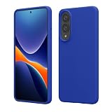 kwmobile Cover per Samsung Galaxy S25 Edge Custodia - Back Case per Smartphone in Silicone TPU - Protezione Gommata - blu baltico