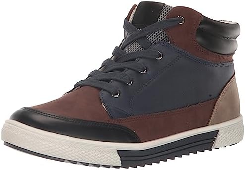 Steve Madden Boys Shoes Unisex-Child Calvin Sneaker, Blue Multi, 2 US  Little Kid : Amazon.sg: Fashion