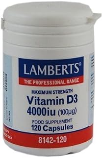 Vitamina D3 4000Ui 120 Capsuals Lamberts