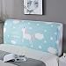 FANSU Bett Kopfteil Bezug Hussen, Staubdicht Bettkopfteil Hussen Elastische Dehnbare All-Inclusive Staubdichte Abdeckung für Schlafzimmer Bett Dekor (Einhorn,180cm)