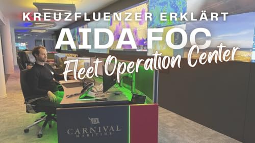 Kreuzfluenzer erkl&auml;rt das FOC von AIDA Cruises & Carnival Maritime in Hamburg