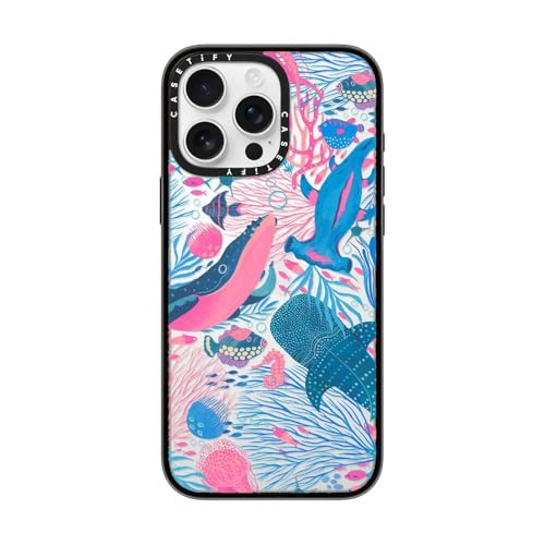 CASETiFY iPhone 16 Pro Max Case - Under The Sea (Clear Black)