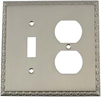 Vista 19 de Nostalgic Warehouse Egg & Dart Deco - Cubierta para placa de interruptor de salida eléctrica