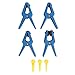 Fluid Line Stopper 7pcs Auto Fluid Stop Clamp Set with 3 Plugs, Car Brake Line Fuel Rail Hose Clip A C Line and Banjo Fitting, Fuel Line Stopper for Brake Fuel Line