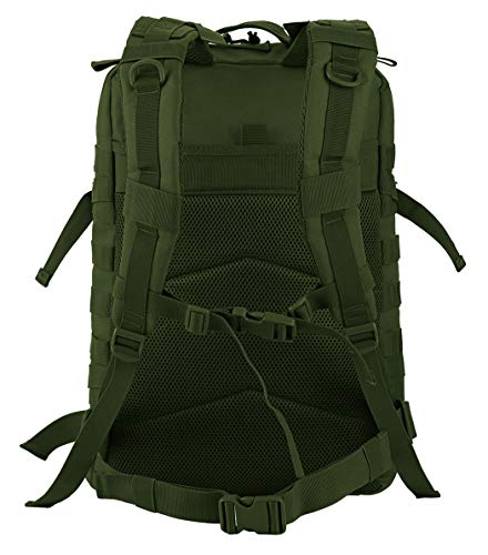 Rucksack 45 Liter von Supersun im Militär-Design