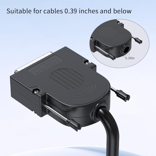 Connecteur DB44 mâle sans soudure RS232 D-SUB à bornier rapide - 6