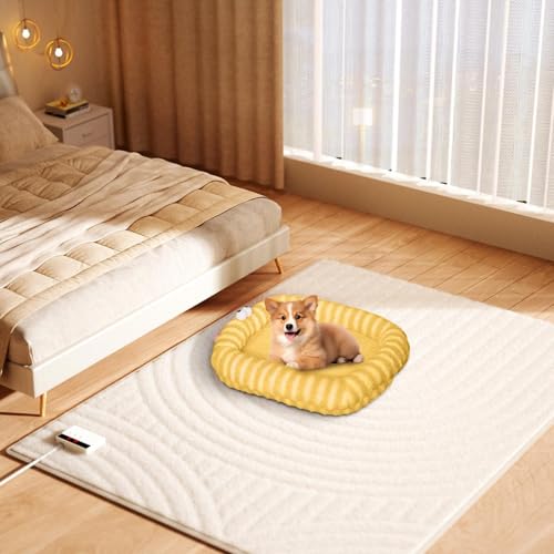 Camas para perros pequeños y gatos lavables sofá de felpa cálido 4