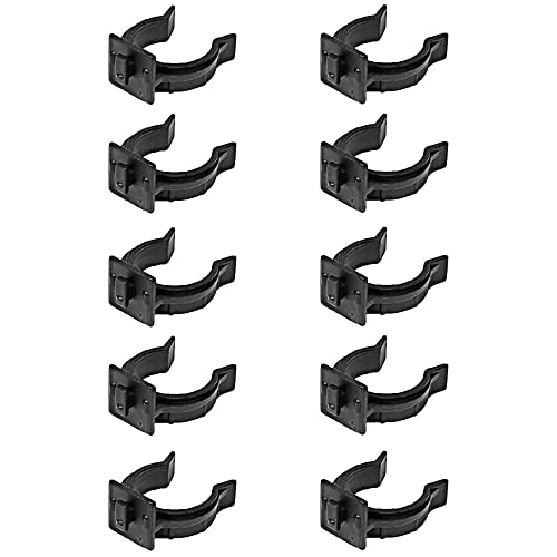 bricoleva.it Crochets pour socle de cuisine - Crochet pour plinthe de cuisine - Facile à installer (ABS, 10 pièces) Cover