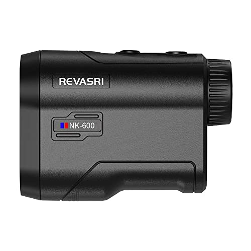REVASRI Golf/Hunting Rangefinder with Slope, Pin Lock Vibration and Slope Switch, 650 Yards Vertical Horizontal Distance and Scan, Laser Range Finder for Golfing Hunting, USB-C Charge - Thumbnail 2