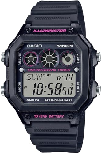 [�J�V�I] CASIO �X�^���_�[�h �f�W�^�� �r���v AE-1300WH-1A2V �����Y �u���b�N �C�O���f�� [���s�A���i]