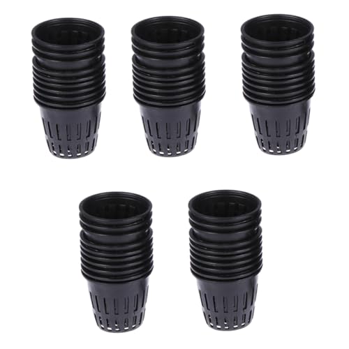 Happyyami 50piezas Macetas De Malla Ranurada De Plástico para Hidroponia Cestos para