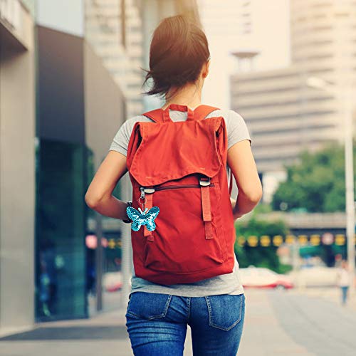 Outee Sequin Keychain 15 Pcs Flip Sequin Keychain For Mermaid Tail Clover Cat Animals Shape Christmas Gift Party Favors For Kids Adults Party Favors Gift Back To School Gifts 15 Different Designs #TOP6