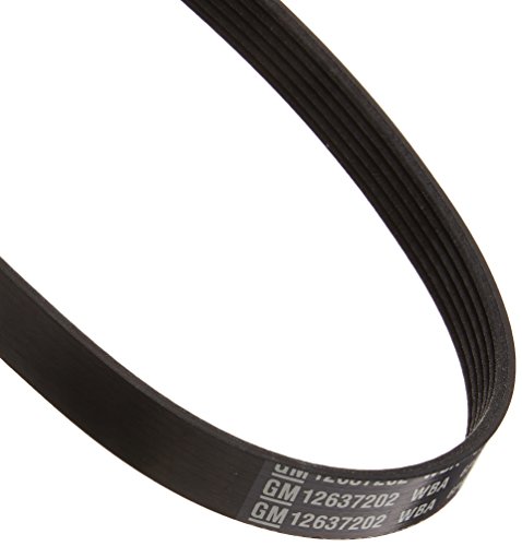 Courroie serpentine GM 12637202 en élastomère haute durabilité