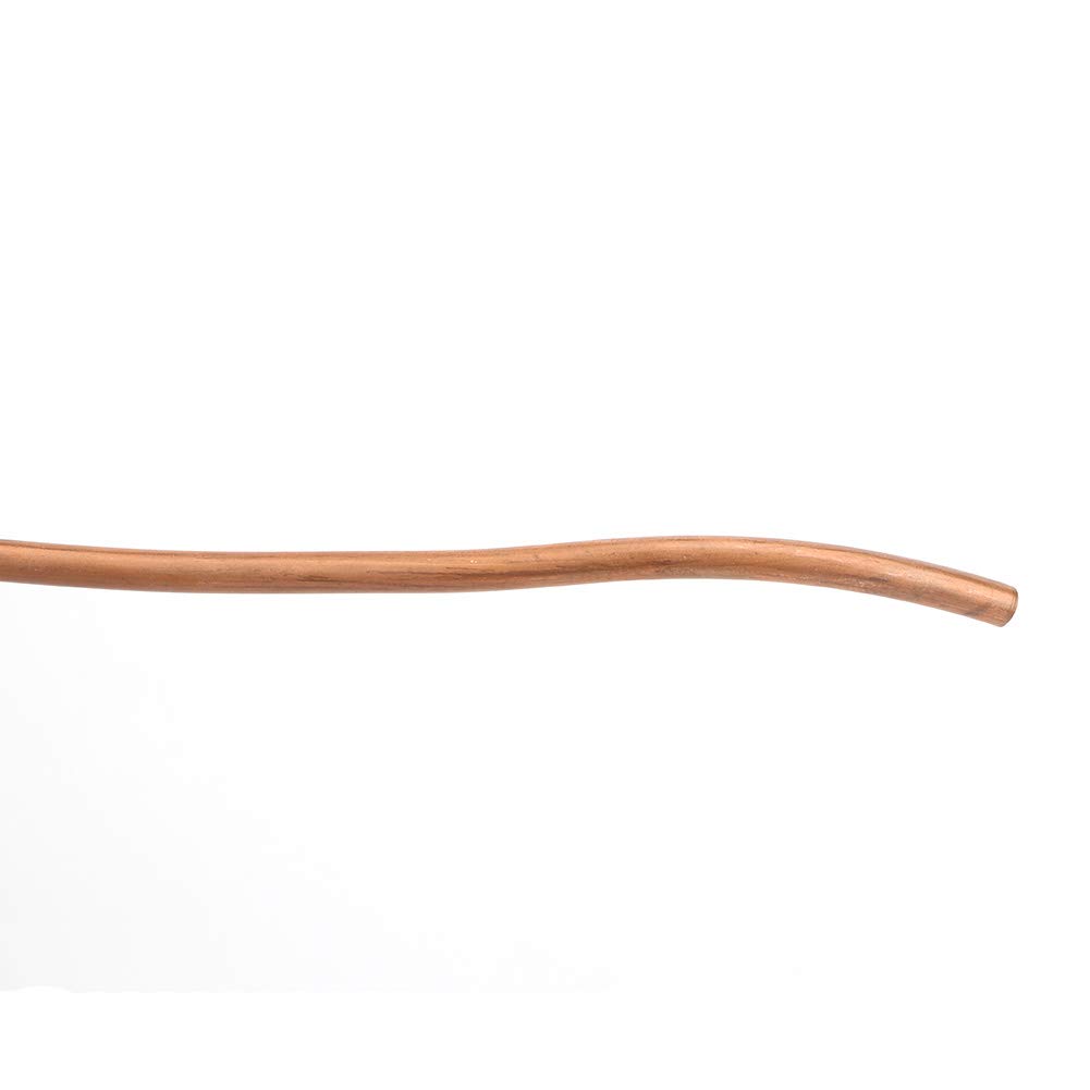 Tube en cuivre de 8 mm - Tube rond en cuivre souple - 2 m de long - Tuyau en cuivre - Tube rond en cuivre - Pour générateurs, technique de refroidissement, climatisation, câbles, brosses, boussole