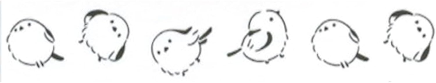 ELCOMOON STP005 Deco Loop Stamp Shimaenaga