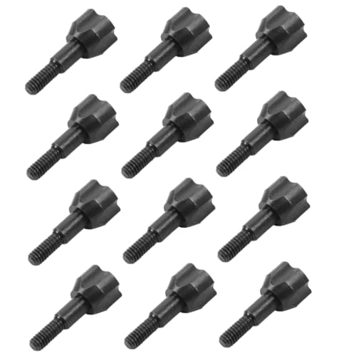 Metal Arrow Tips Archery Arrowheads Broadheads Stump Arrow Head with Storage Case 12PCS