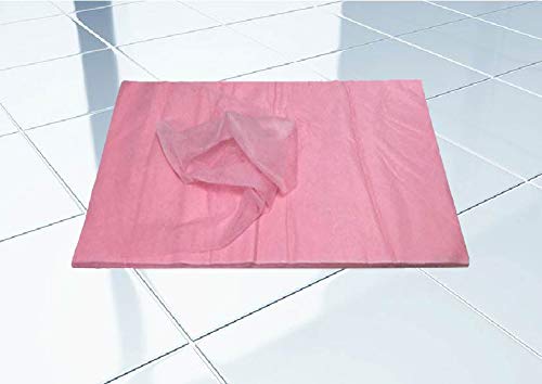 Lot de 50 Gazes imprégnées roses Stever Pro pour balayage humide des sols (parquets, carrelage, vinyl.) 60x30cm - 2 sachet(s) de 50 Cover