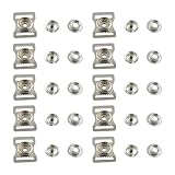 Schnellverschluss Helm-Schnallen – 10X Chin Riemenschnalle Ersatzset | Multifunktionales Helmreparatur-Kit Für Motorrad Fahrrad Roller Skihelm Outdoor Sicherheitsausrüstung Austausch Zubehör Werk