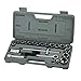 JF-XUAN 25-piece Socket Set Ratchet Wrench Set Auto Repair Auto Maintenance Household Hardware Toolbox Wrenches