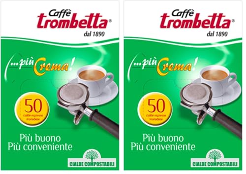 Caffè Trombetta In Cialda ESE, Più Crema - una confezione