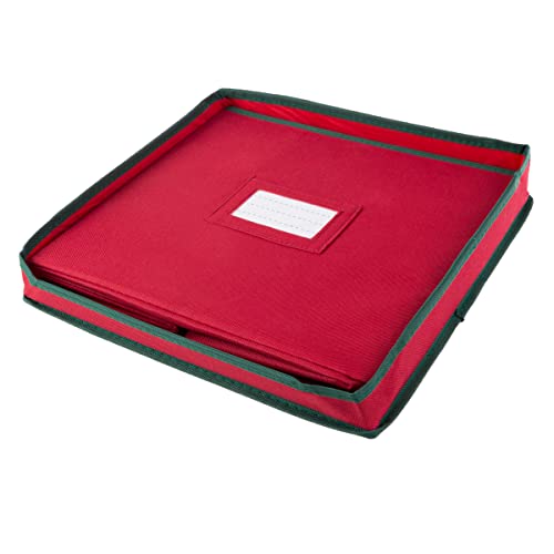 Elf Stor 83-DT5021 Christmas Box With Adjustable Dividers And Lid Ornaments Storage thumb #5