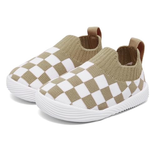 Image of MORENDL Baby Toddler Walking Socks Non-Slip Breathable Unisex Casual Sneakers