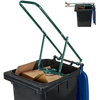 Relaxdays Compactador Manual Basura Doméstica, Prensa Residuos,