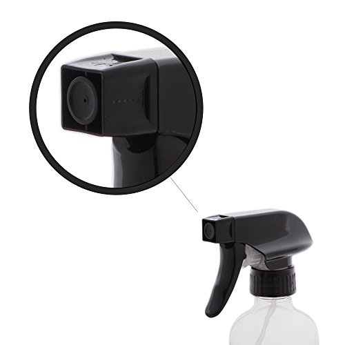 Dii Chalkboard Label Refillable Glass Spray Bottle Set, 8 Oz, Clear S/2 #TOP3