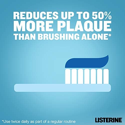 Listerine Stay White Mouthwash, Arctic Mint, 95 ml