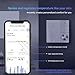 FTVOGUE Smart Thermostat for Film Floor Heating, AI Smart Learning Energy Saving and, Easy to Install Thermostat with Remote Control (White)