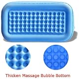 Aufblasbare Badewanne für Dusche | Tragbare Hydromassage Badewanne aus PVC mit Sitzmatte | Spa Bad für Erwachsene Männer Frauen | Ideal für Ehemann Sohn Tochter