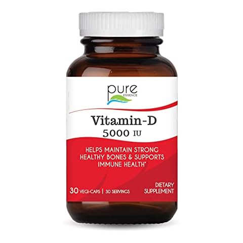 Pure Essence Labs Vitamin D 5000 IU Cover