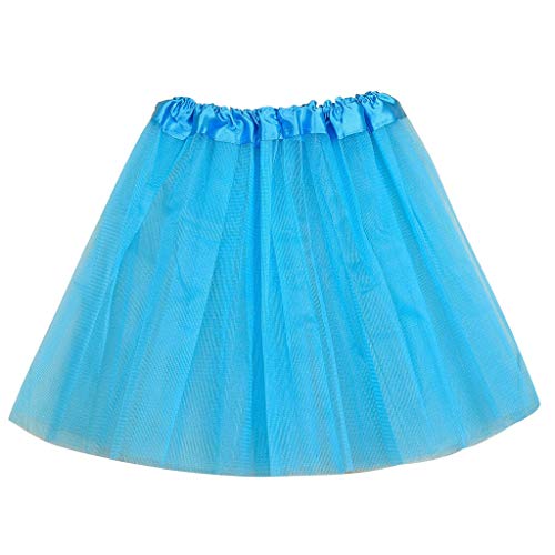 Jupe Tutu Gauze Enfants bébé Filles Chic, Kolylong Princesse Tutu Jupes Mini Robe Petti Skirt en Tulle pour la Performance, la Danse, la Photographie pour Fille 2 à 8 Ans Cover