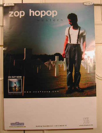 Affiche d'art Zop Hopop format 50X70Cm impression haute qualite