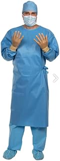Gown Surgical Spectrum Standard Blue NRnfrcd AAMI L3 Strl 28/Ca