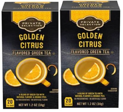 Bags A Blend Of Green Tea With Natural Flavors & Orange Peel