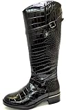  HÖGL Femme Highness Bottes Cavalieres, Noir (Schwarz 0100), 35 EU