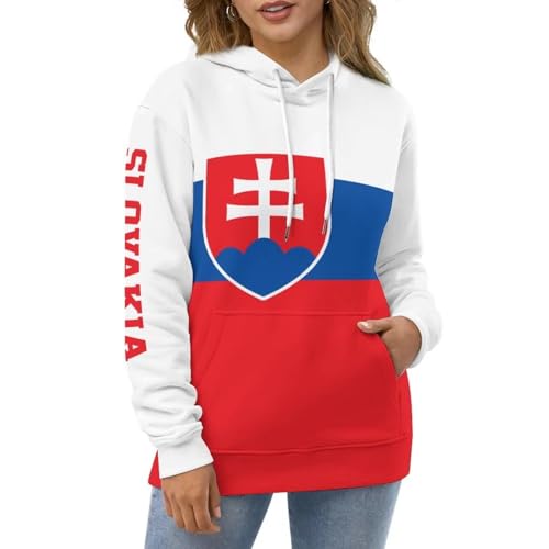 Sweat-shirt à capuche Slovaquie, pull confortable à offrir - 4