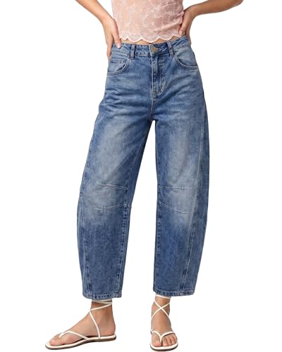 GRAPENT Stretchy Jeans for Women Womans Jeans Cute Summer Casual