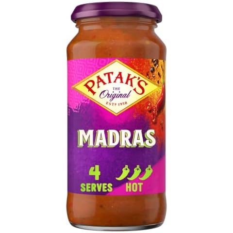 Patak's Madras Curry Sauce 450g Cover