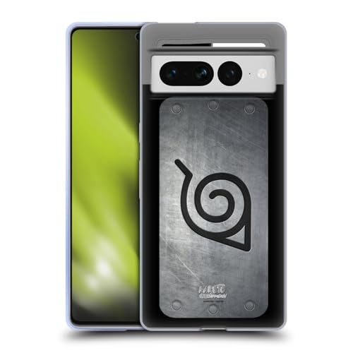 Head Case Designs Officially Licensed Naruto Shippuden Konoha Headband Iconic Gel Case [Military Grade Protection] Compatible With Google Pixel 7 Pro